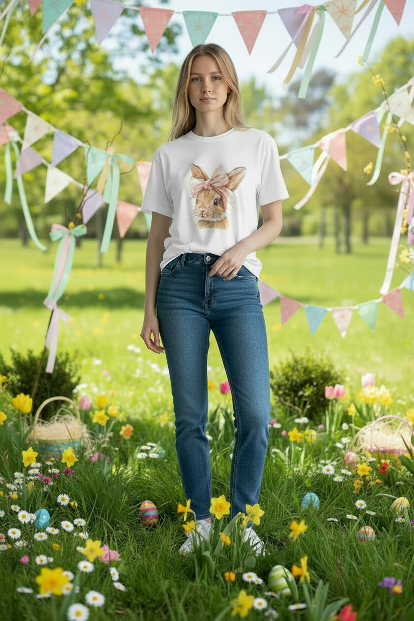 Bunny with Bow