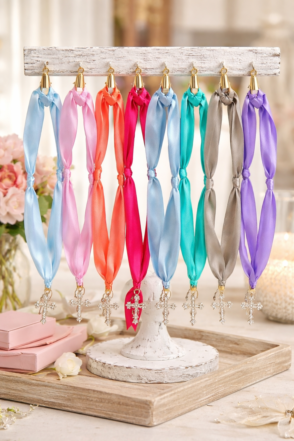 Scarf Cross Necklaces